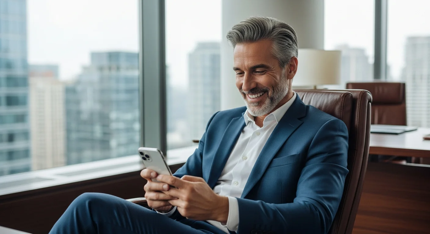 Cachet Courtesans client app on smartphone — private concierge access